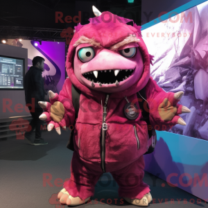 Postava maskota Magenta...