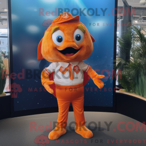 Costume de mascotte de Fish...