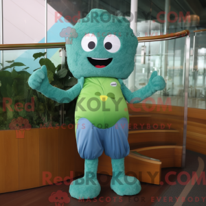 Disfraz de mascota Teal...