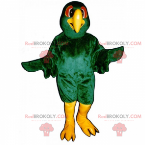 Mascotte groene vogel - Redbrokoly.com