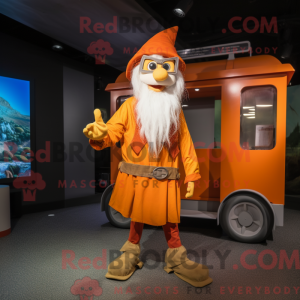 Orange Wizard mascot...