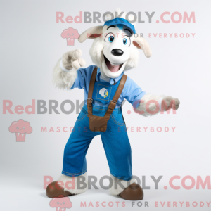 Blue Boer Goat maskot...