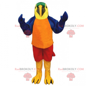 Mascotte d'oiseaux - Perroquet - Redbrokoly.com