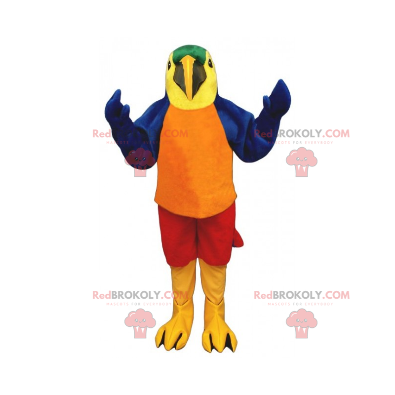 Mascotte uccello - pappagallo - Redbrokoly.com Mascotte uccello - pappagallo - Redbrokoly.com