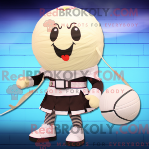 Cream Volleyball Ball...