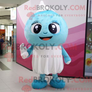 Postava maskota Sky Blue...