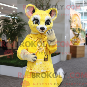 Citrongul Civet maskot...