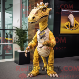 Gouden Parasaurolophus...