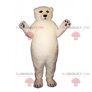 Mascote urso polar - Redbrokoly.com