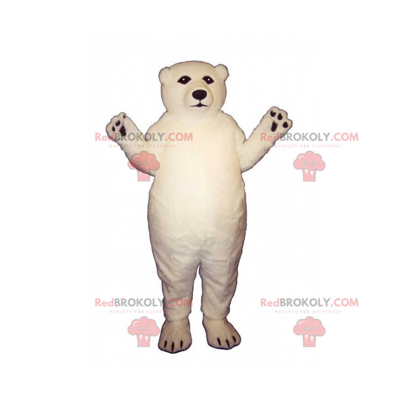 Maskot ledního medvěda - Redbrokoly.com