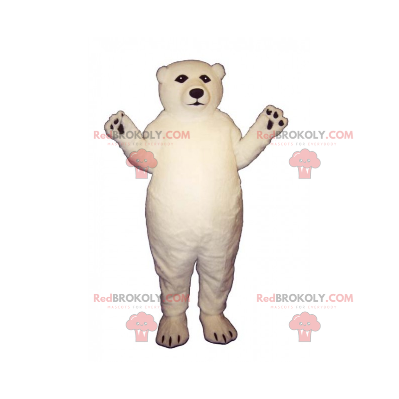 Polar bear mascot - Redbrokoly.com