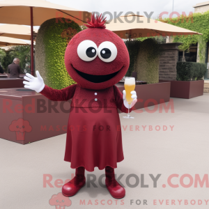 Maroon Petanque Ball...