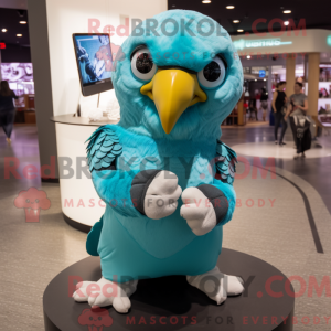 Maskotdraktfiguracja Cyan...