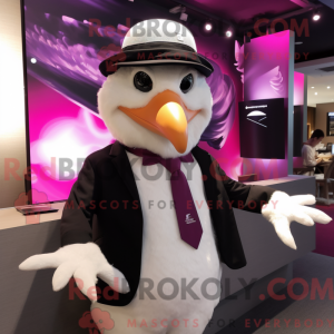 Maskotkostymefigure Magenta...
