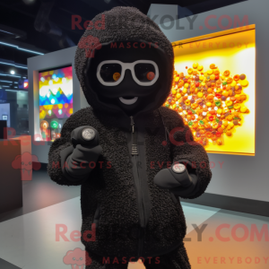 Maskottchenkostüm Black...