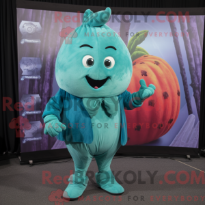 Disfraz de mascota Teal...