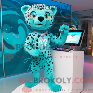 Figura de máscara de jaguar...