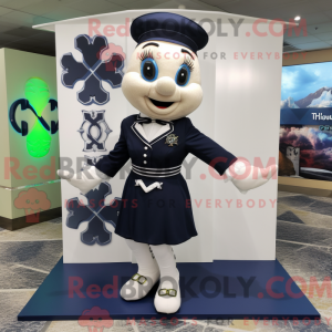 Figura de máscara de cruz...