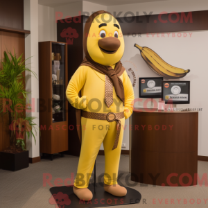 Mascotte de personnage de...