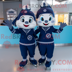 Kostým maskota Navy Pair Of...