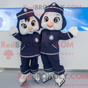 Kostým maskota Navy Pair Of...
