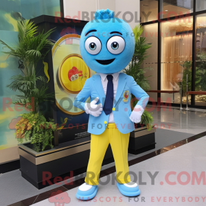 Sky Blue Lemon mascotte...