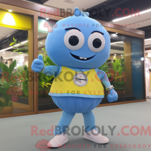 Sky Blue Lemon mascotte...