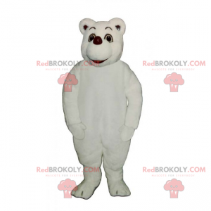 Mascote urso polar - Redbrokoly.com