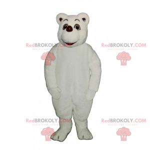 Polar bear mascot - Redbrokoly.com