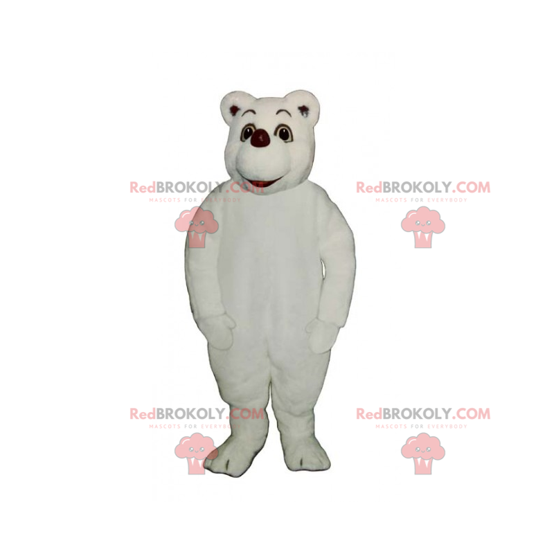 Polar bear mascot - Redbrokoly.com