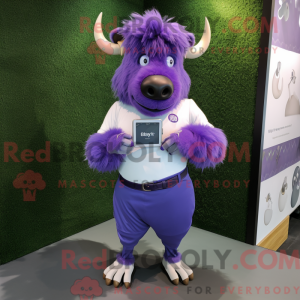 Lavendel Buffalo maskerad...