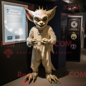 Beige Gargoyle maskot...