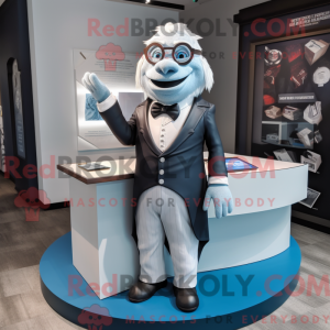 Costume mascotte de Silver...