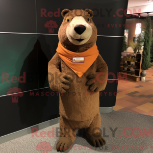 Bruin capibara...