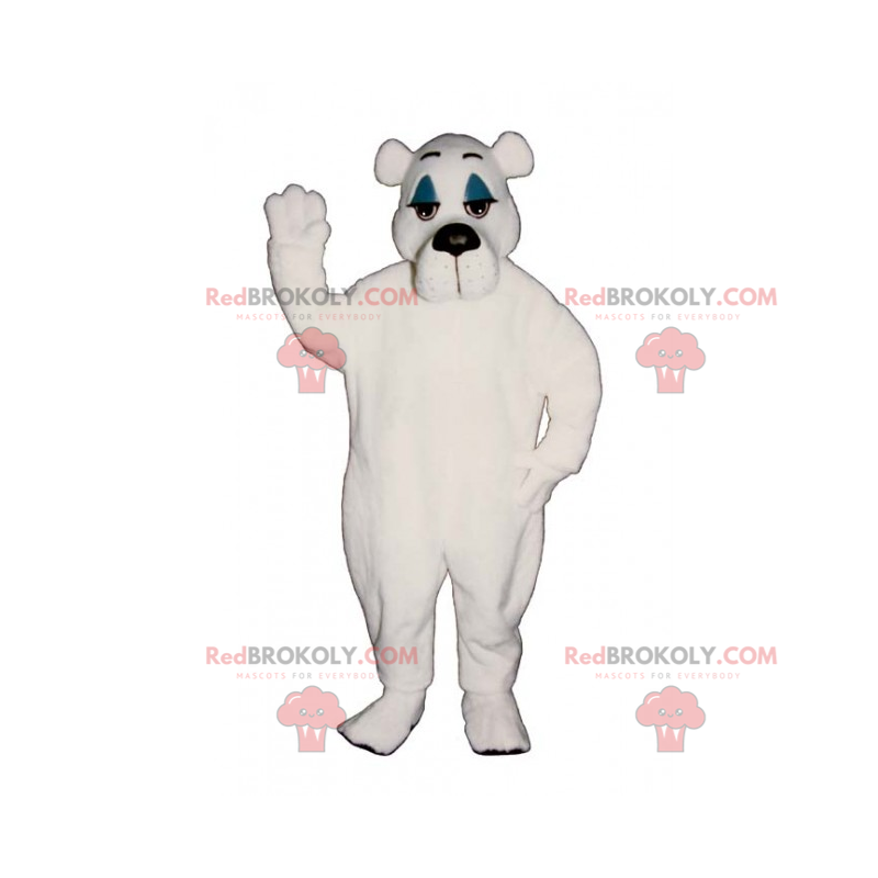 Mascotte ijsbeer - Redbrokoly.com