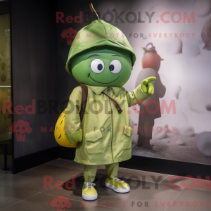 Olive Melon maskot kostume...