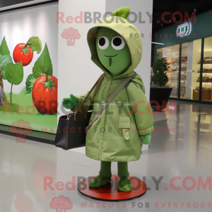 Olive Melon maskot kostume...