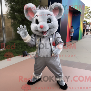 Sølv Chinchilla maskot...