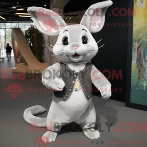Linda máscara de chinchila...