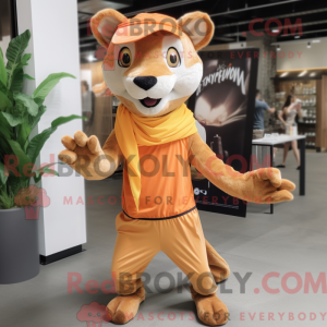 Orange Thylacosmilus maskot...