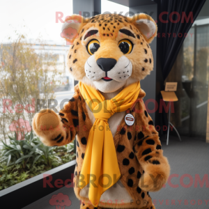 Gepard maskot drakt...