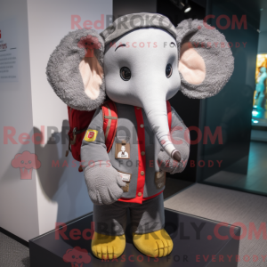 Olifant mascotte kostuum...
