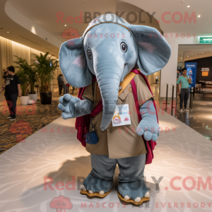 Olifant mascotte kostuum...