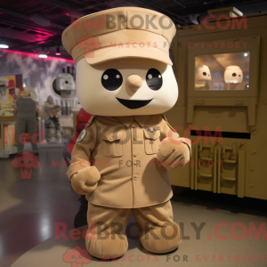 Maskottchenkostüm Soldat in...