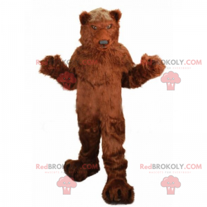 Klasický medvěd maskot - Redbrokoly.com