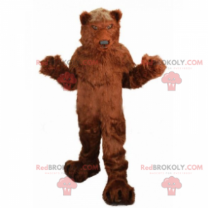 Mascotte d'ours classique - Redbrokoly.com