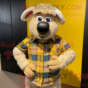 Mascotte de mouton mérinos...