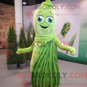 Costume mascotte d asperges...