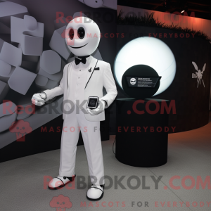 Hvid Basketball Ball maskot...