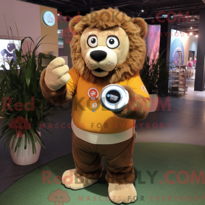 Costume de mascotte de Lion...
